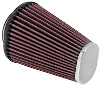RC-3680 Oval Tapered Universal Clamp-On Air Filter Flange Dia - F: 2.438 in., 62mm