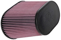 RE-1040 Oval Tapered Universal Clamp-On Air Filter Flange Diameter: 4 in (102 mm)