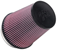Clamp-on Air Filter - Universal - 6 in. Flange ID, 8 in. H