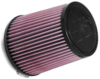 RU-4550 Clamp-on Air Filter - Universal - 4 in. Flange ID, 6 in. H
