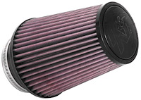 RU-4680 Clamp-on Air Filter - Universal - 4 in. Flange ID, 7 in. H