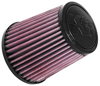RU-9630 Round Tapered Universal Clamp-On Air Filter - Flange Dia.- F: 2.500 in, 64 mm