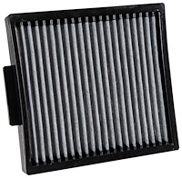VF2038 K&N Replacement Cabin Filter Select Ram C/V, VinFast VF8, VinFast VF9, Chrysler Town & Country, Dodge Grand Caravan