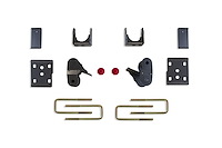 303240 4" Rear Flip Kit W/ Hangers