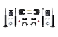 K331335S 3"/5" Lowering Kit Struts Fits 2007-2019 Chevy/GMC Silverado/Sierra 1500