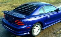 Rear Window Louver 1994-2004 Mustang Coupe/Mach 1