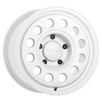 N501SA CONVOY Wheel, Size: 17" x 7.50", Bolt Pattern: 6 x 130 mm, Backspace: 6.22" [Finish: Salt White]