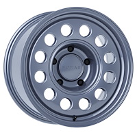 N501UG CONVOY Wheel, Size: 17" x 8.50", Bolt Pattern: 8 x 170 mm, Backspace: 5.14" [Finish: Utility Gray]