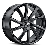 466-7822BK+40 466-Series Mystic Wheel [Size: 17"x8"] Gloss Black Finish