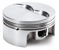 1001235 RaceTec Forged Flat Top Piston Set for Small Block Chevy Ultra Pro Billet / Dart Cast 9-Degree Engines [4.145 in. Bore]