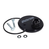 Oil Filter Block Off Plate Chevy Bow Tie