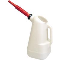 6 Quart Oil Dispenser Flexible Red Spout