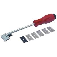 Razor Blade Scraper Works On Glass, Plastic