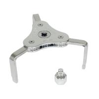 3-Jaw Oil Filter Wrench w/ Adapter