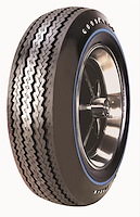 CC56K Goodyear Collector Series Power Blue Streak 695/14 Tire by Kelsey Tire