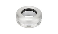 70-BAB3 Brushed Billet Aluminum Sliding Boot Bezel 5/8" O-Ring