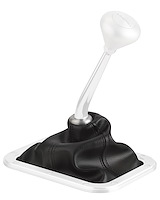 70-BAF3 Deluxe Top Rectangular Boot with Sliding Bezel 5/8" O-Ring Billet Aluminum Bezel