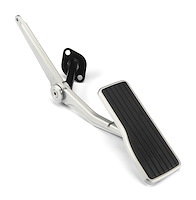 BAG-001RM Throttle Pedal Assembly, Clear, Billet Aluminum