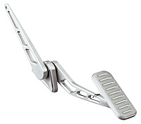 BAG-6001 Billet Aluminum Throttle Pedal Assembly Standard Series Pad Size
