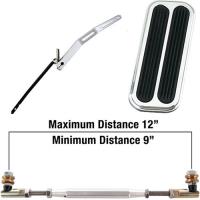 BAG-6092K Throttle Pedal Kit 1967-69 Camaro Includes: