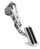 BAG-6115 Billet Aluminum Throttle Pedal Pad 1964-68 Mustang