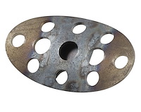 BAG-6156 Lakester Steel Automatic Brake Pedal Pad Raw Finish