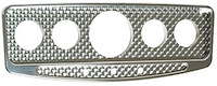 BDI-9138 Goolsby Edition Billet Aluminum Dash Insert 5-Gauge Design