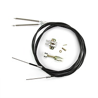EC-80FU Floor Mount Emergency Brake Cable Kit Universal