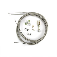 EC-81FHT Floor Mount Emergency Brake Cable Kit Ford Explorer & Wilwood Disc w/Int. Drum E-Brake