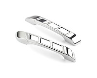 GSE-2160 Interior Door Pull, Goolsby Edition, Edge Insert, XL Size, Billet Aluminum, Pair, Polished
