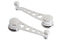 IDH-2031 Chromed Steel Window Cranks GM & Ford 1949-up