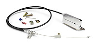 KD-2400U GM TH400 Stainless Steel Kickdown Cable Kit Black