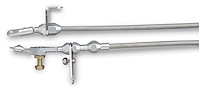 KD-2FMXHT FMX Stainless Steel Kickdown Cable Kit Brushed Finish Aluminum Fittings and Ferrule