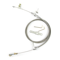 Blower Drive Hi-Tech Kickdown Cable For Chrysler 727 Stainless Steel Housing