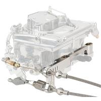 TCB-40SD2K1 Street Demon Throttle/Kickdown Cable Bracket Kit Polished Aluminum Includes: