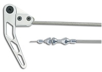 TR-1200HT Trunk-Release Cable Kit Brushed Aluminum Handle Assembly