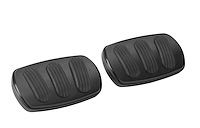 XBAG-6139 Billet Aluminum Curved Brake/Clutch Pad Midnight Series Black