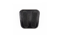 XBAG-6193 Emergency Brake Pedal Pad, Billet Aluminum, Ball Milled, Black Finish