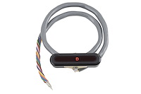 BLACK ALUMINUM LED HORIZONTAL DASH INDICATOR BEZEL 350/400/C4/C6/727/904/518/TH-200