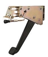 XEFB-9000 Under-the-Dash Foot Operated Emergency Brake Solid Ball-Milled Arm