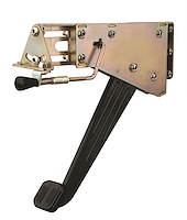 XEFB-9001 Under-the-Dash Foot Operated Emergency Brake Solid Ball-Milled Arm