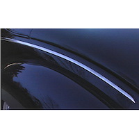 EXT-8 Exterior Trim, Billet Aluminum, Smooth, Polished Finish, 8 ft. Stick