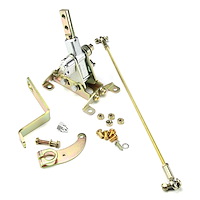 GSC6T Gated Automatic Shifter, For Ford C6, w/2 Bolt Spud No Lever Or Knob, Incl. Brackets/Neutral Saftey Switch/ Hardware