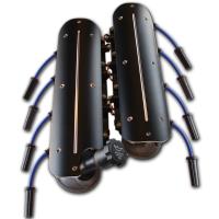 LSC-02-B Coil Cover, 6063-t6 Aluminum, Black Finish, w/o Oil Fill Cut Out, Call For Details, For LS Crate Engines, Except LS9
