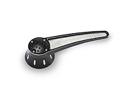 PT-302-EF Door Handle, w/Mesh Insert, Black, Early Ford Pre 1949, Sold As Pair