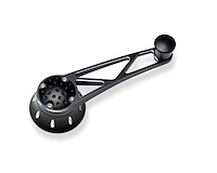 PT-403-EF Window Crank Handle, Black Truss Style, Early Ford Pre 1949, Sold As Pair