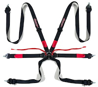 NG431 Racing Harness 6-Point with Integrated Camlock Adjuster  2 in. Webbing  [SFI 16.1]