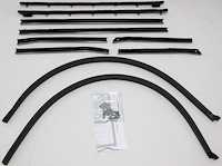 1967 CAMARO CONVERTIBLE AUTHENTIC FELTKIT / GLASS RUN SET - SUPERKIT