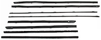 CH133A Authentic Felt Kit for 1965 Chevy Chevelle 2-Door Hardtop
