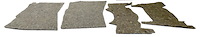 1960-66 G.M. PICKUP FELT MAT SET FOR FLOORS
